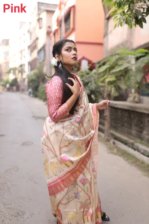 Soft Tussar Silk Saree